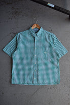 Vintage Chaps Ralph Lauren Cropped Button Up (M) - Retrospective Store
