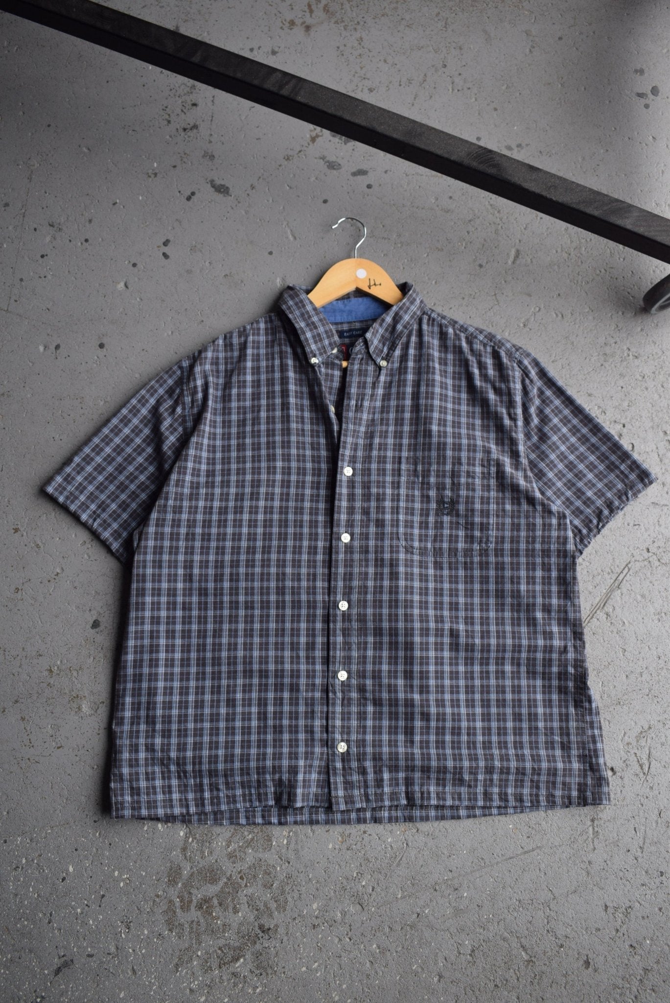 Vintage Chaps Ralph Lauren Cropped Button Up (M/L) - Retrospective Store