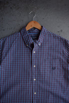 Vintage Chaps Ralph Lauren Cropped Button Up (XL) - Retrospective Store