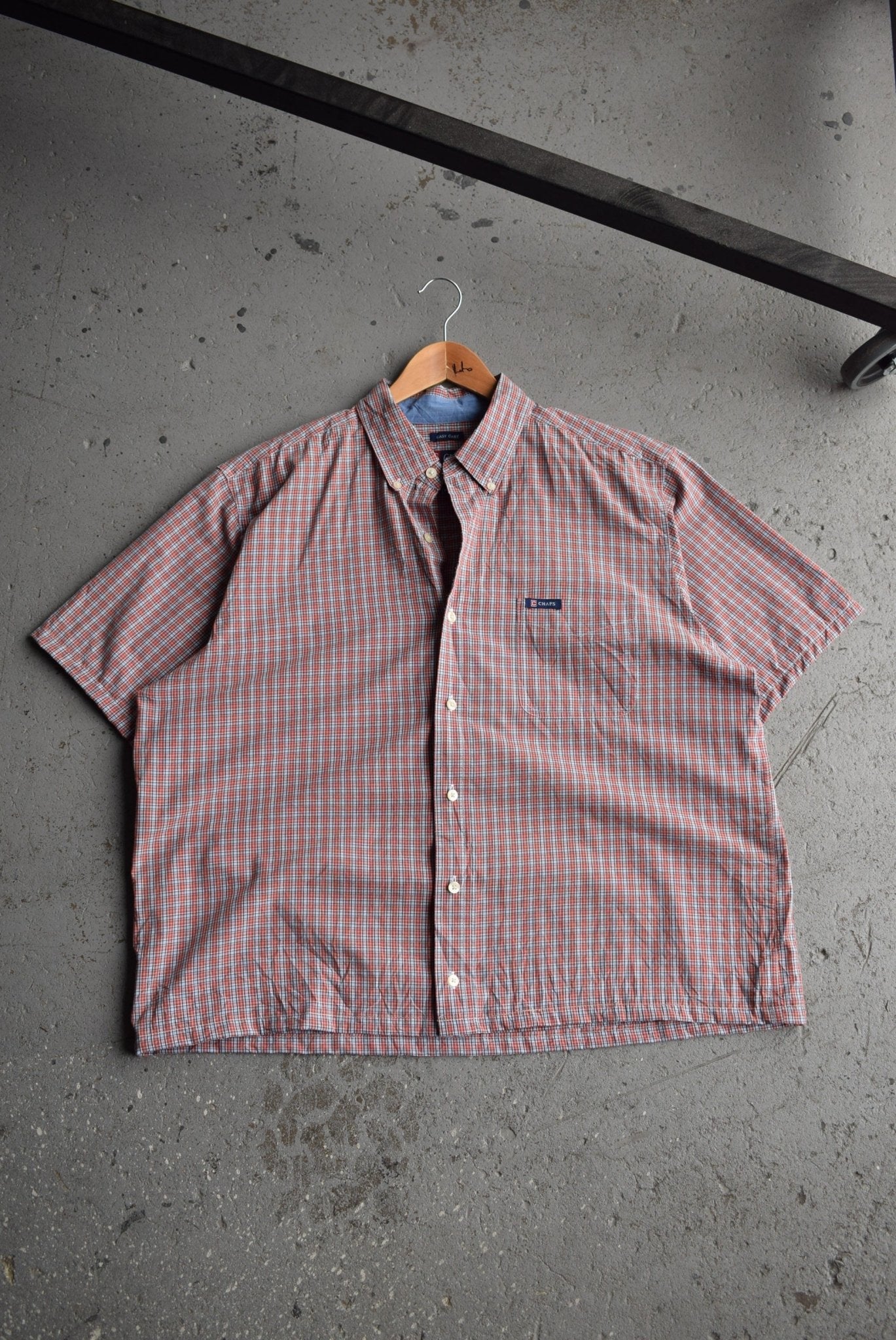 Vintage Chaps Ralph Lauren Cropped Button Up (XL) - Retrospective Store