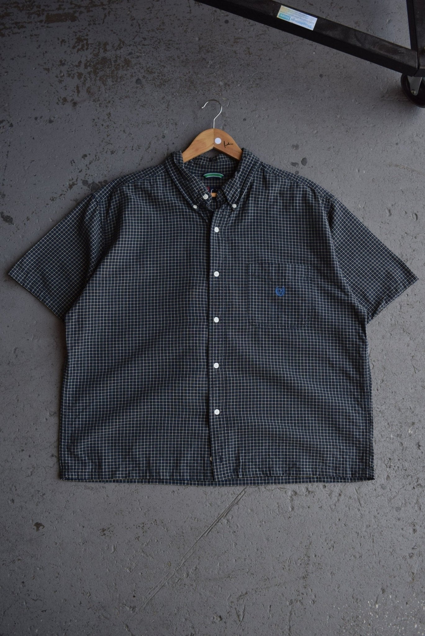 Vintage Chaps Ralph Lauren Cropped Button Up (XL) - Retrospective Store