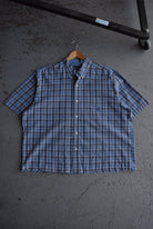 Vintage Chaps Ralph Lauren Cropped Button Up (XL/XXL) - Retrospective Store