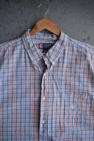 Vintage Chaps Ralph Lauren Cropped Button Up (XL/XXL) - Retrospective Store