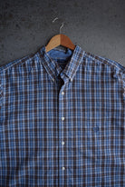 Vintage Chaps Ralph Lauren Cropped Button Up (XL/XXL) - Retrospective Store