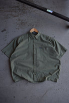Vintage Chaps Ralph Lauren Cropped Button Up (XXL) - Retrospective Store
