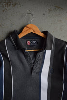 Vintage Chaps Ralph Lauren Embroidered Long Sleeve Polo (M/L) - Retrospective Store