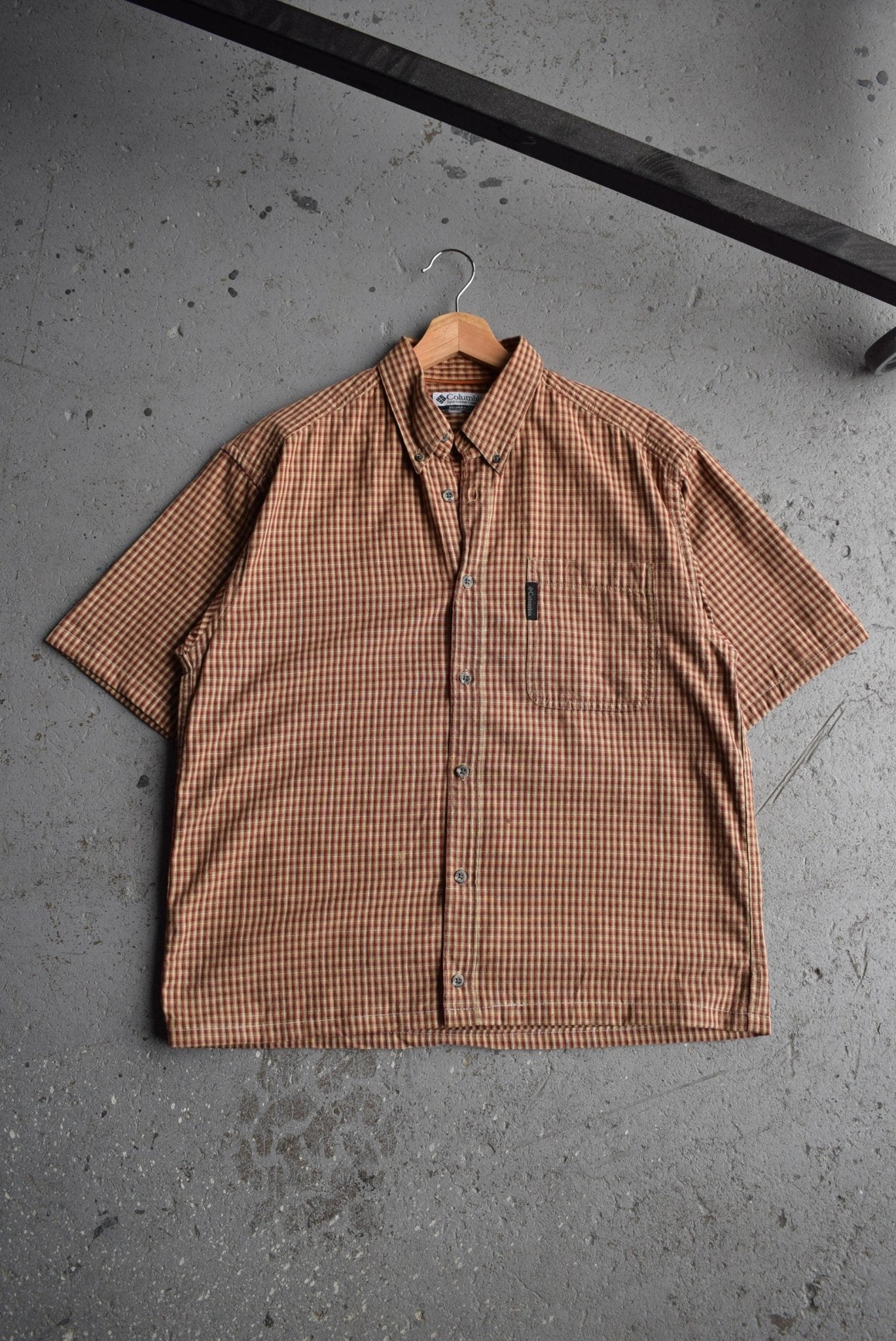 Vintage Columbia Cropped Button Up (M) - Retrospective Store