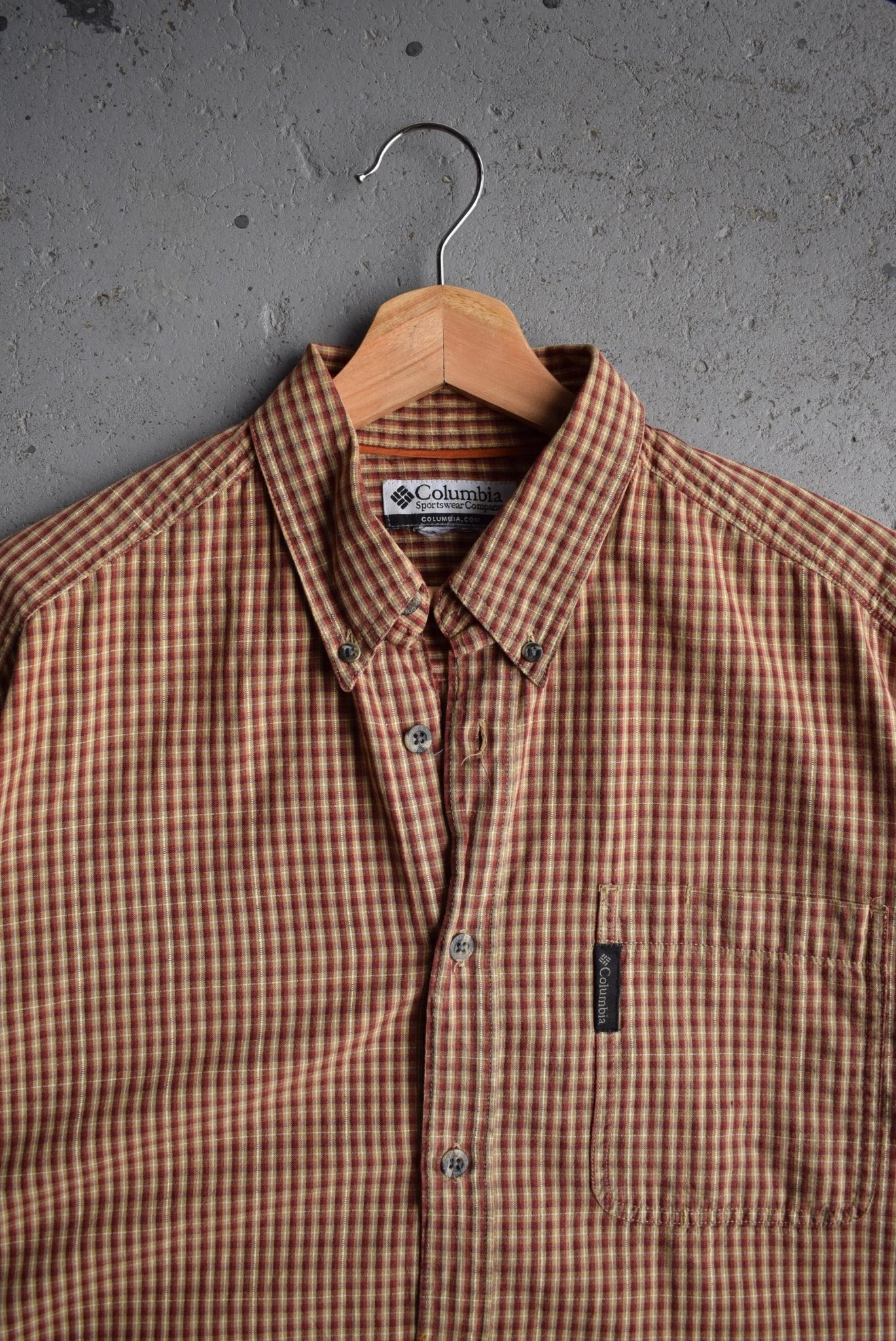 Vintage Columbia Cropped Button Up (M) - Retrospective Store