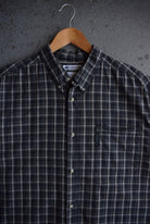 Vintage Columbia Cropped Button Up (XL/XXL) - Retrospective Store