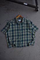 Vintage Columbia Cropped Button Up (XXL) - Retrospective Store