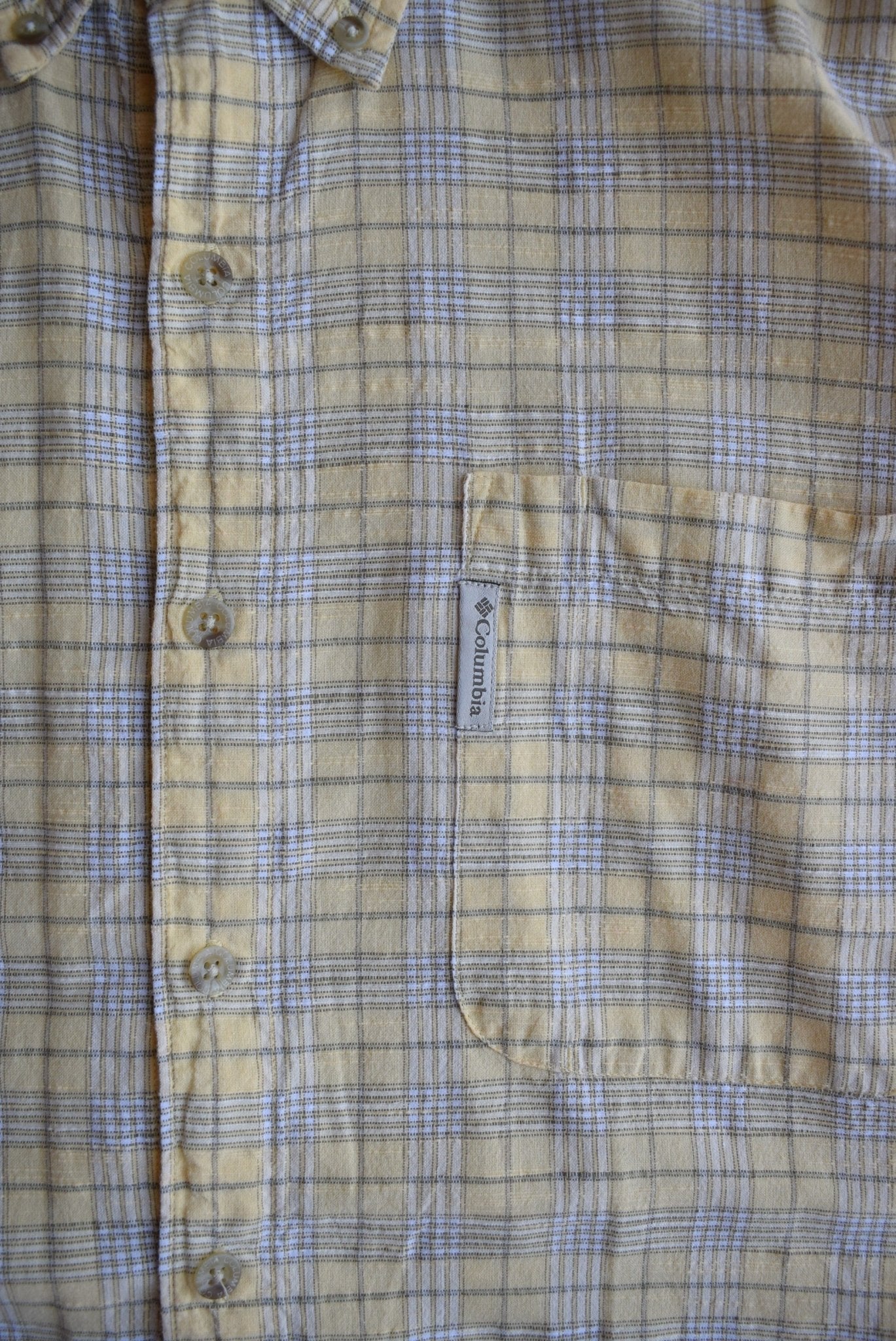Vintage Columbia Cropped Button Up (XXL) - Retrospective Store