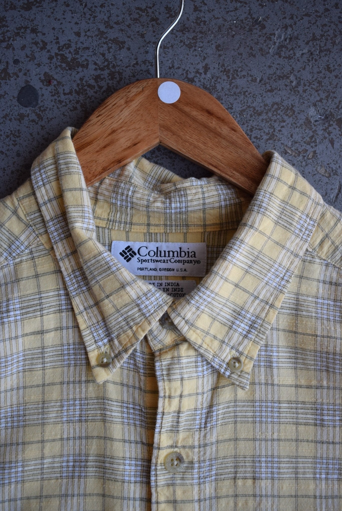 Vintage Columbia Cropped Button Up (XXL) - Retrospective Store