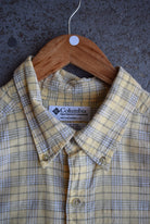 Vintage Columbia Cropped Button Up (XXL) - Retrospective Store