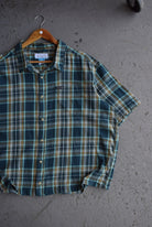Vintage Columbia Cropped Button Up (XXL) - Retrospective Store