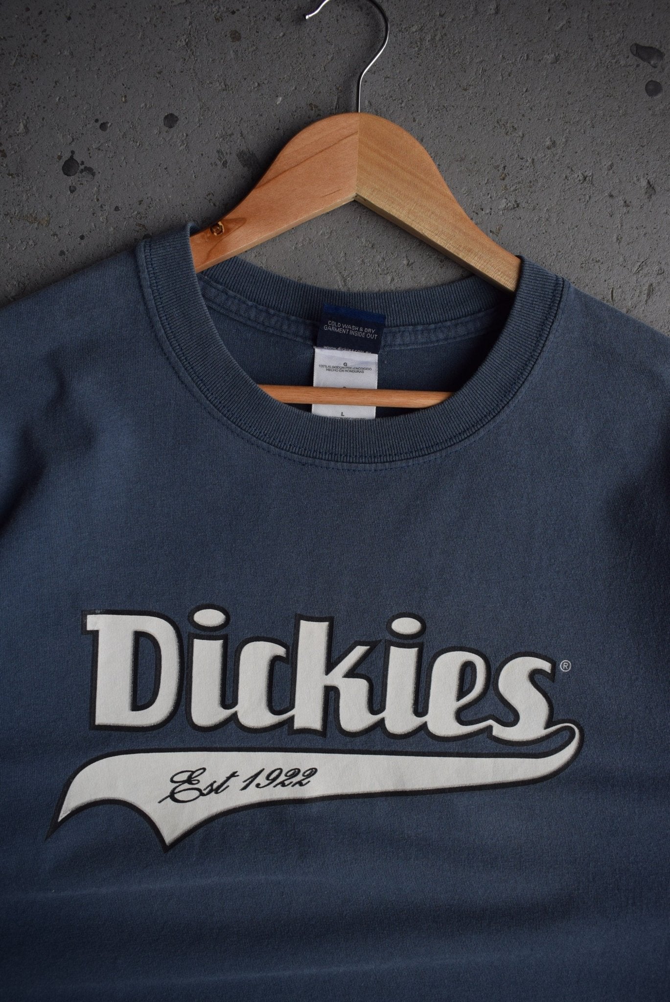 Vintage Dickies Spellout Tee (M/L) - Retrospective Store