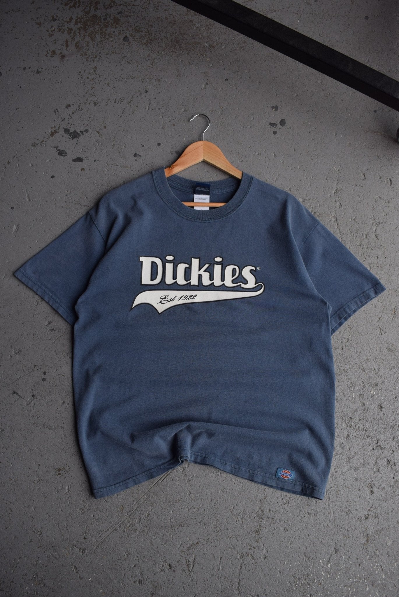 Vintage Dickies Spellout Tee (M/L) - Retrospective Store