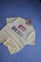 Vintage Diesel Denim Division Spellout Tee (S) - Retrospective Store