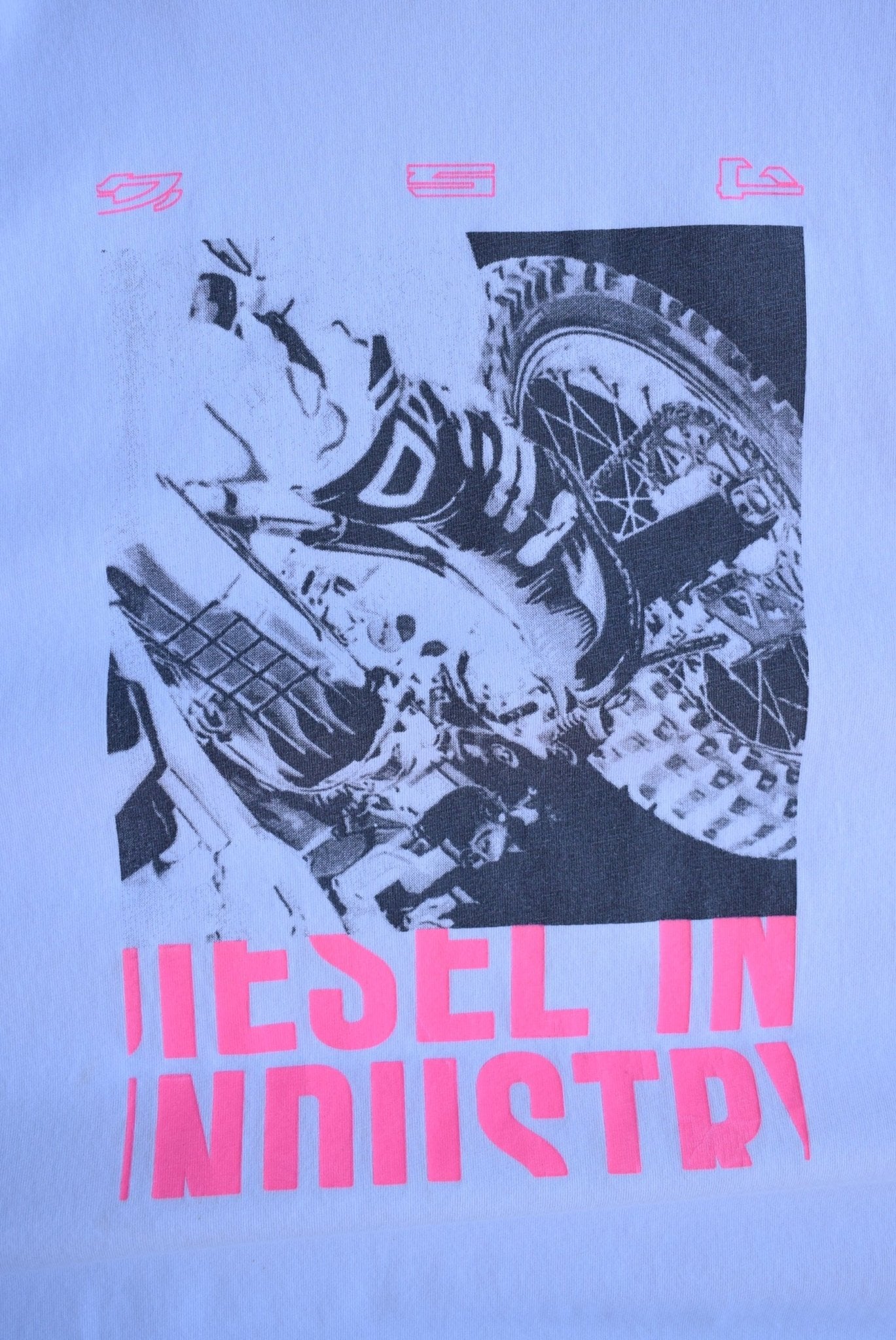 Vintage Diesel Industry Graphic Tee (L/XL) - Retrospective Store