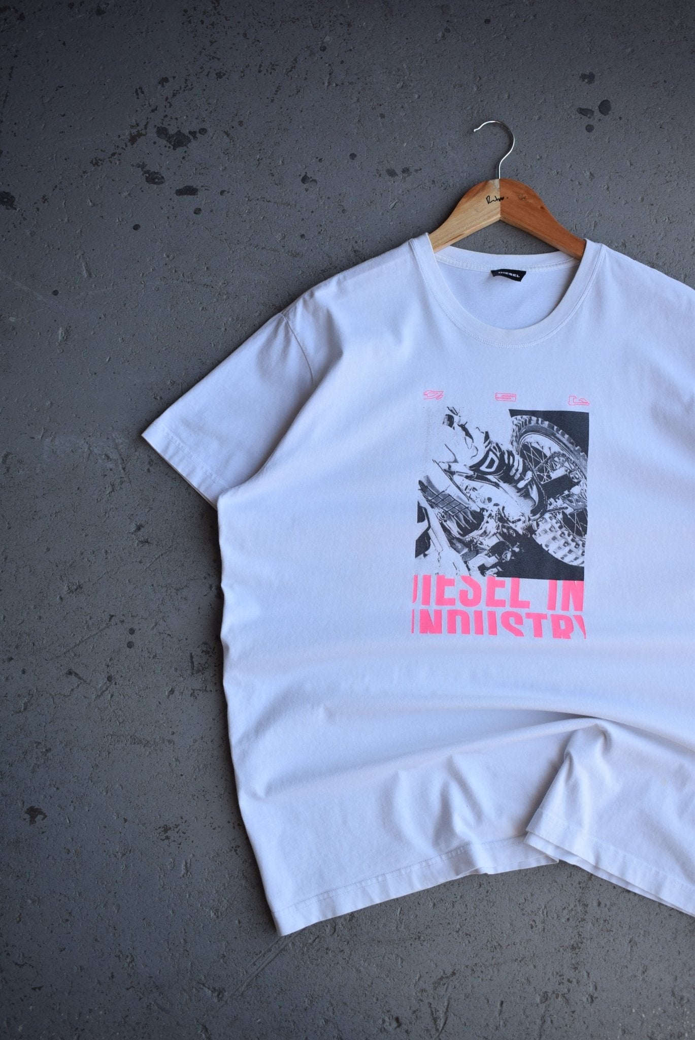 Vintage Diesel Industry Graphic Tee (L/XL) - Retrospective Store