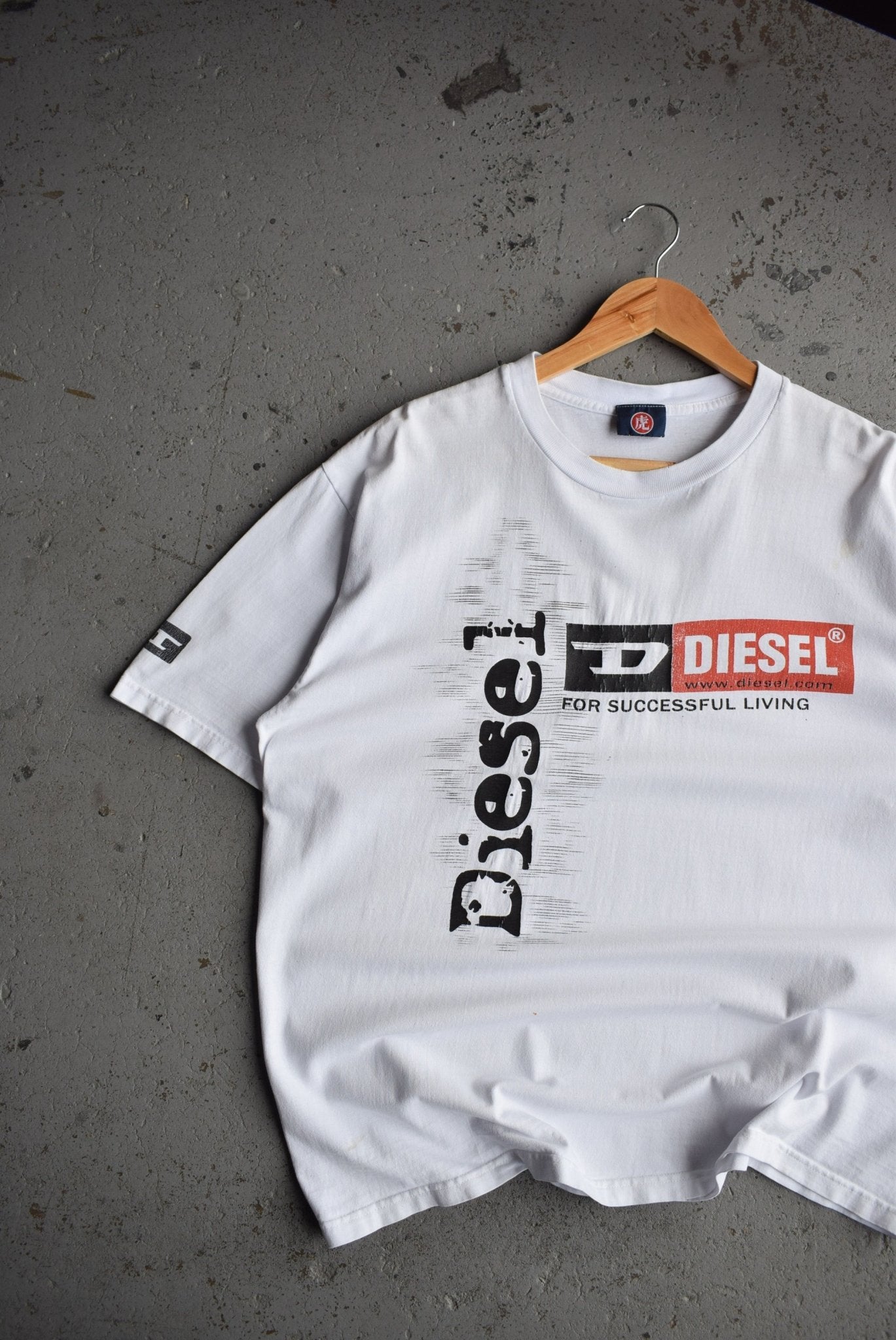 Vintage Diesel Spellout Tee (M/L) - Retrospective Store