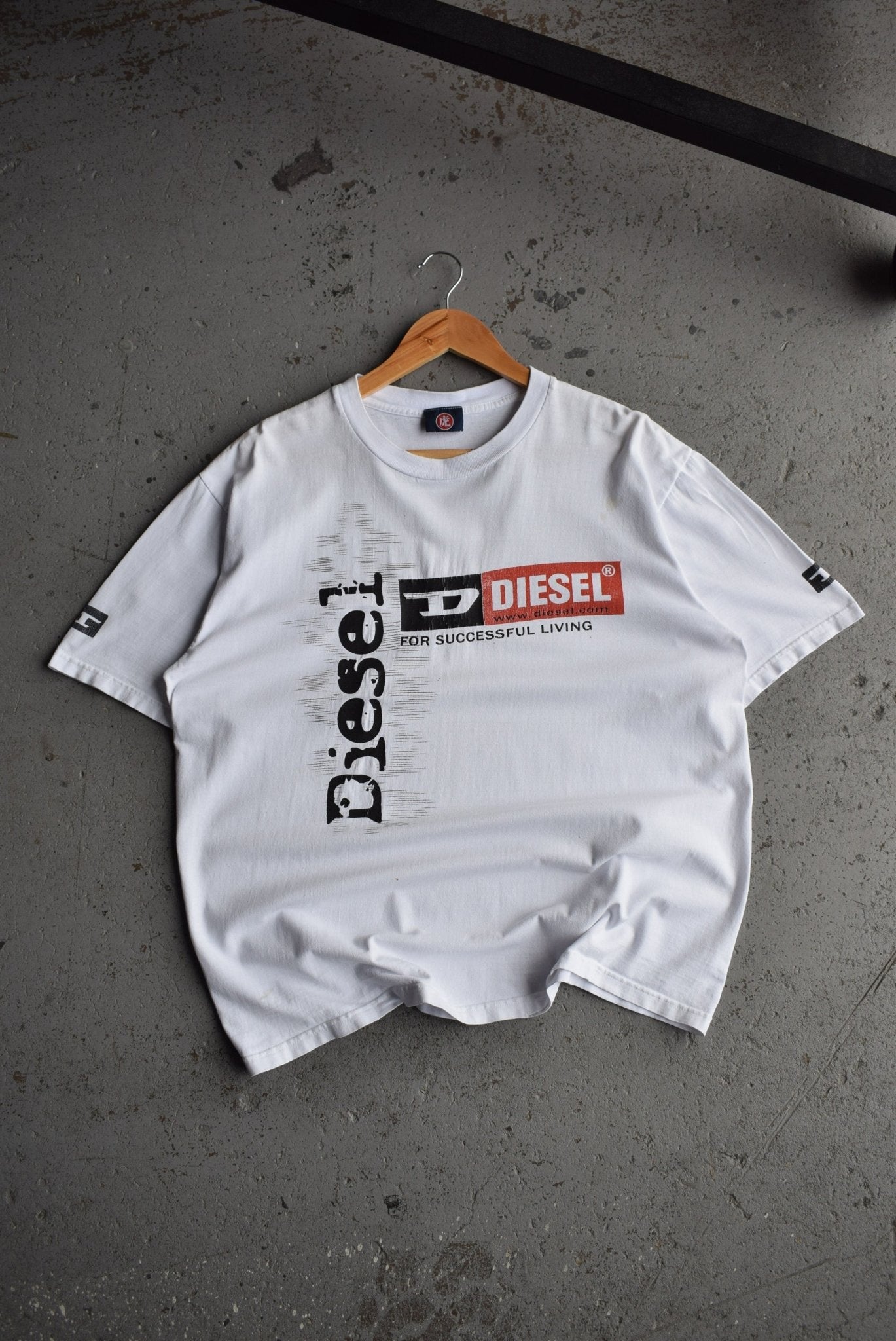 Vintage Diesel Spellout Tee (M/L) - Retrospective Store