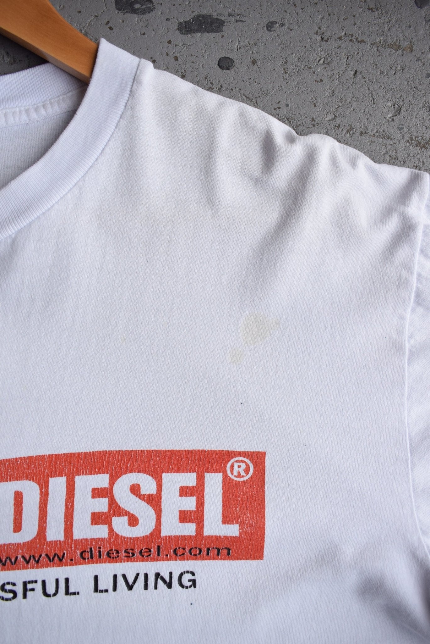 Vintage Diesel Spellout Tee (M/L) - Retrospective Store