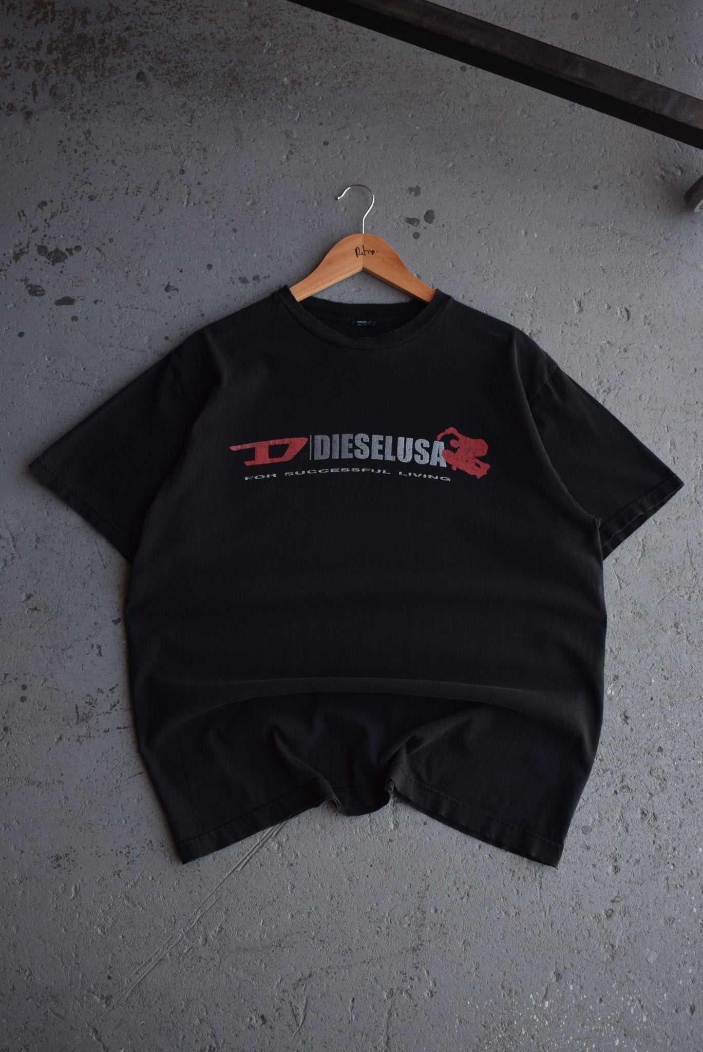 Vintage Diesel USA Skateboarding Tee (L) - Retrospective Store