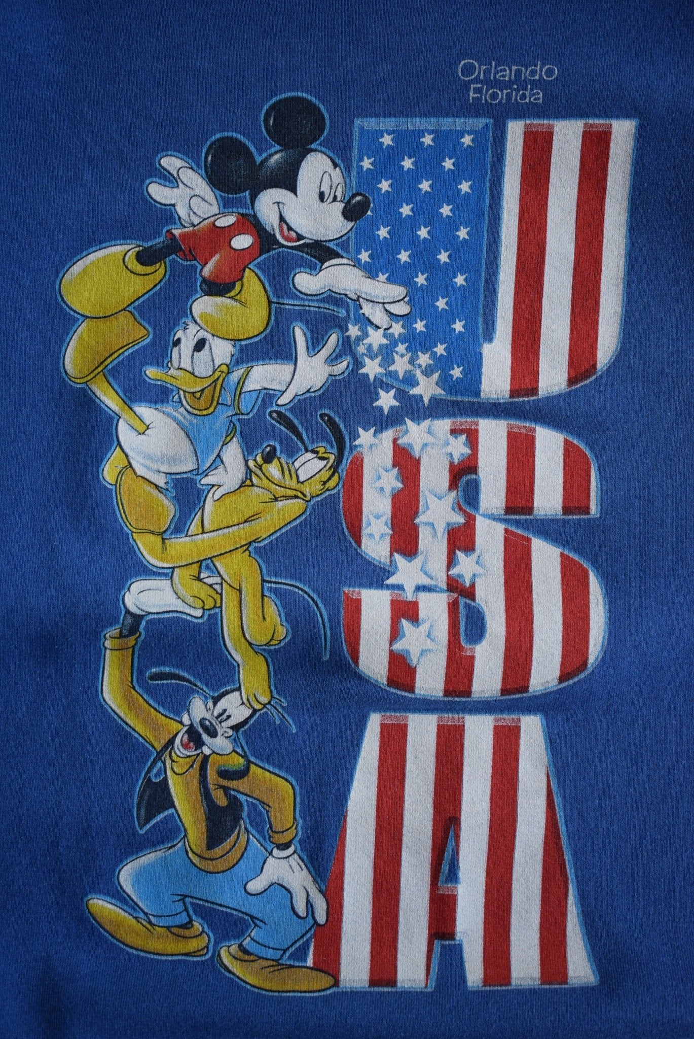 Vintage Disney USA Orlando Florida Crewneck (L/XL) - Retrospective Store