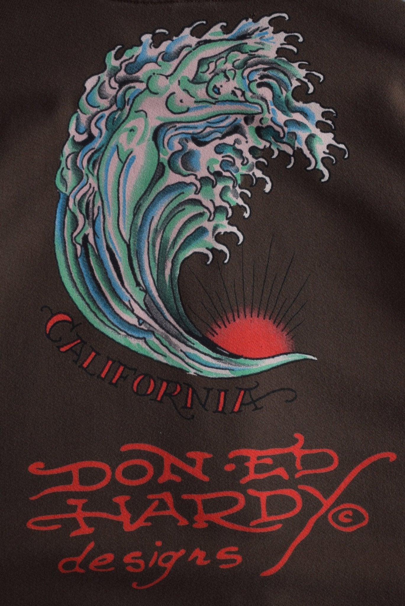 Vintage Ed Hardy California Full - Zip Hoodie (M/L) - Retrospective Store