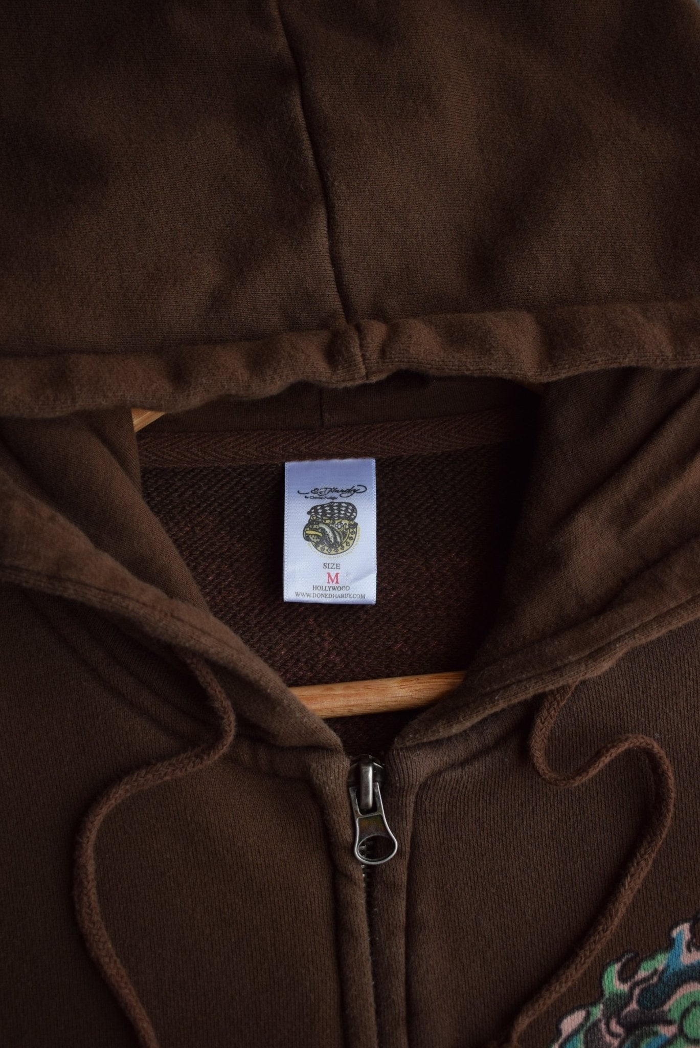 Vintage Ed Hardy California Full - Zip Hoodie (M/L) - Retrospective Store