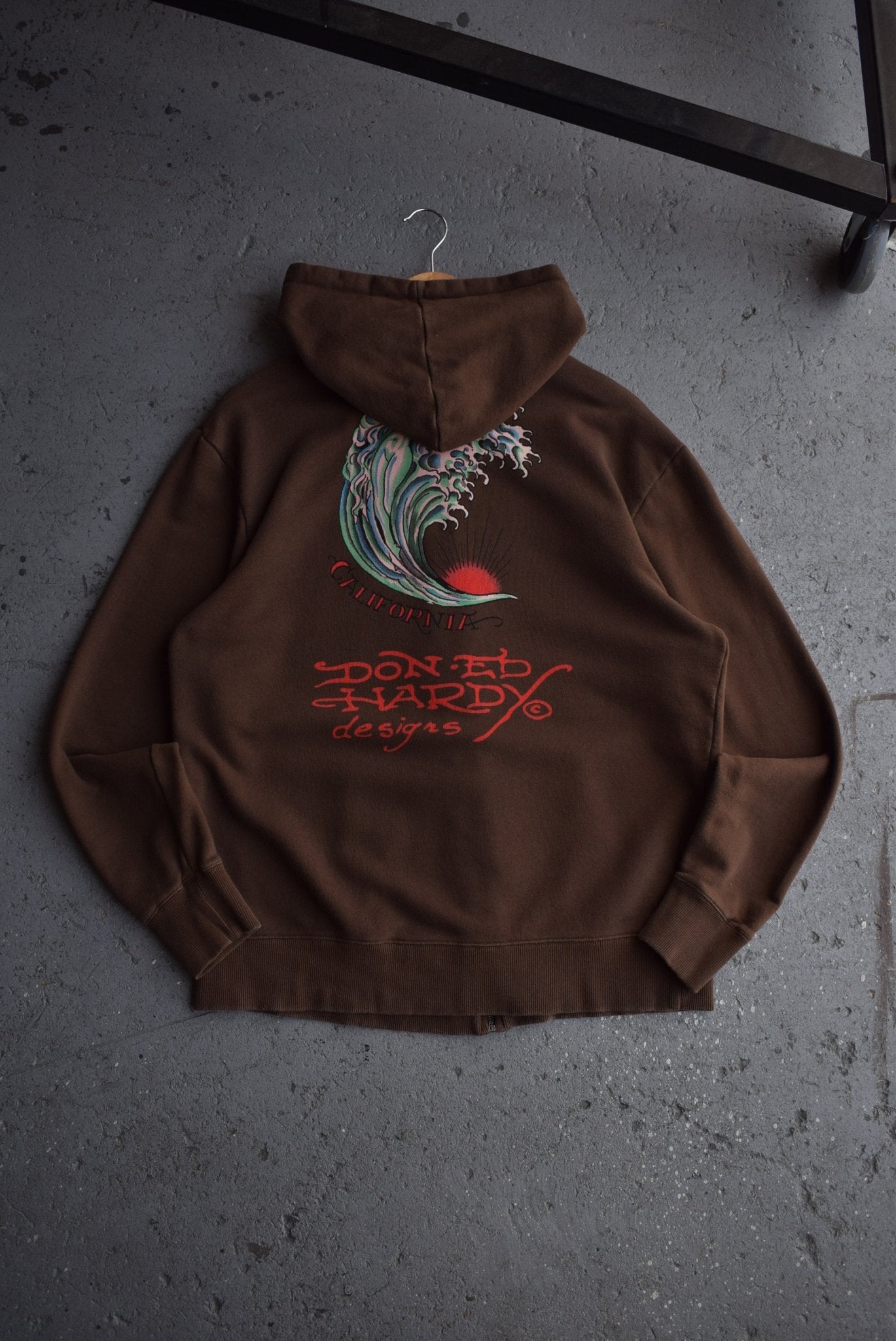 Vintage Ed Hardy California Full - Zip Hoodie (M/L) - Retrospective Store