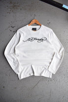 Vintage Ed Hardy Choppers Embroidered Long Sleeve Tee (S) - Retrospective Store