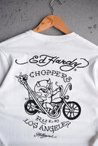 Vintage Ed Hardy Choppers Embroidered Long Sleeve Tee (S) - Retrospective Store