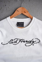 Vintage Ed Hardy Choppers Embroidered Long Sleeve Tee (S) - Retrospective Store