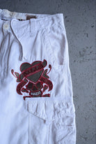 Vintage Ed Hardy Embroidered Cargo Shorts (32) - Retrospective Store