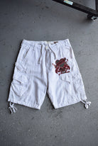 Vintage Ed Hardy Embroidered Cargo Shorts (32) - Retrospective Store