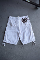 Vintage Ed Hardy Embroidered Cargo Shorts (32) - Retrospective Store