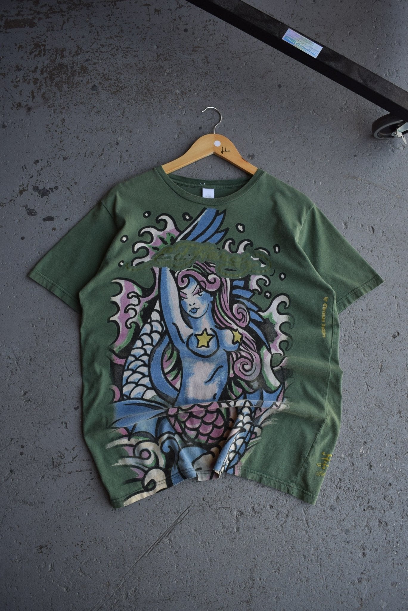 Vintage Ed Hardy Graphic Tee (L) - Retrospective Store