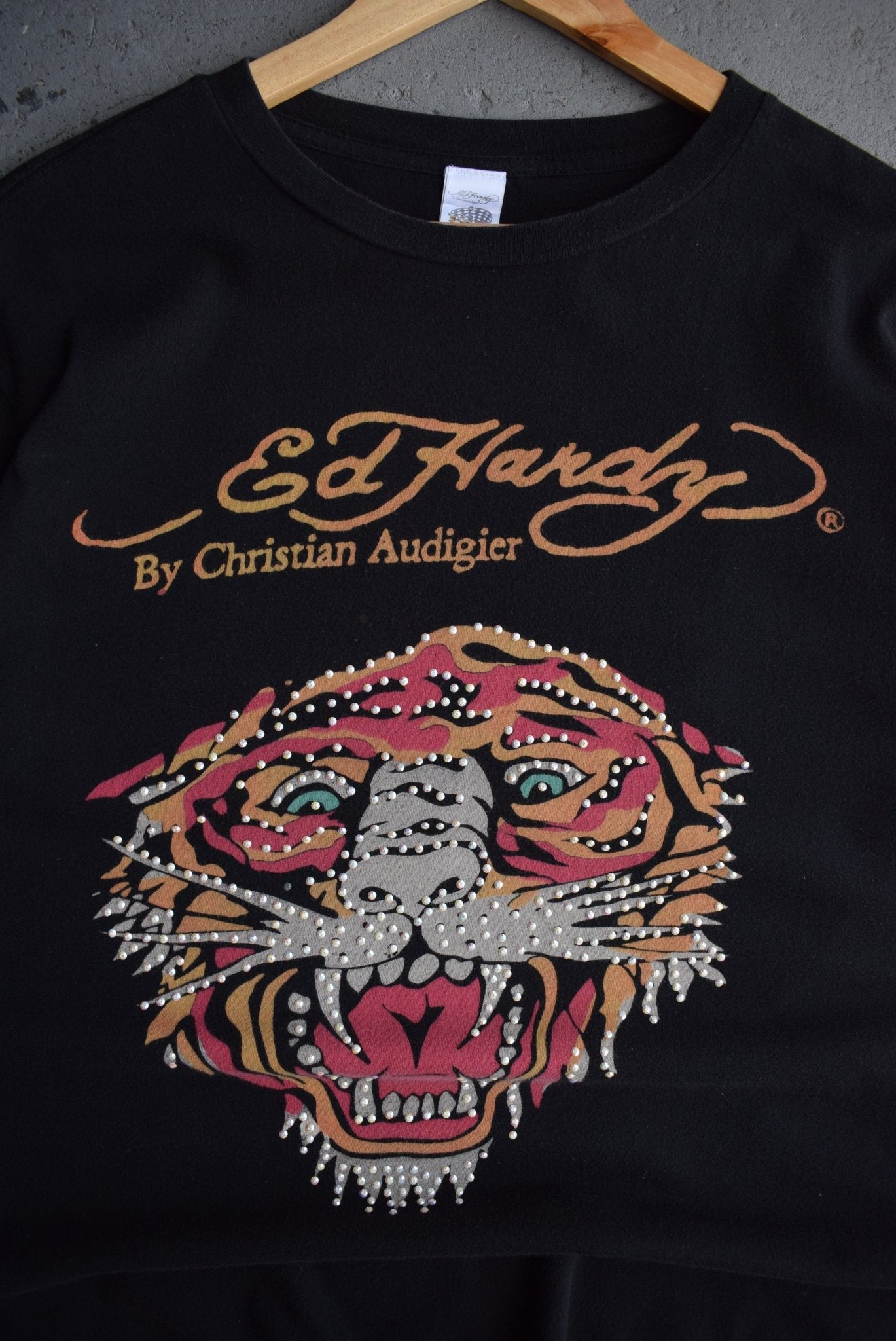 Vintage Ed Hardy Graphic Tee (L) - Retrospective Store
