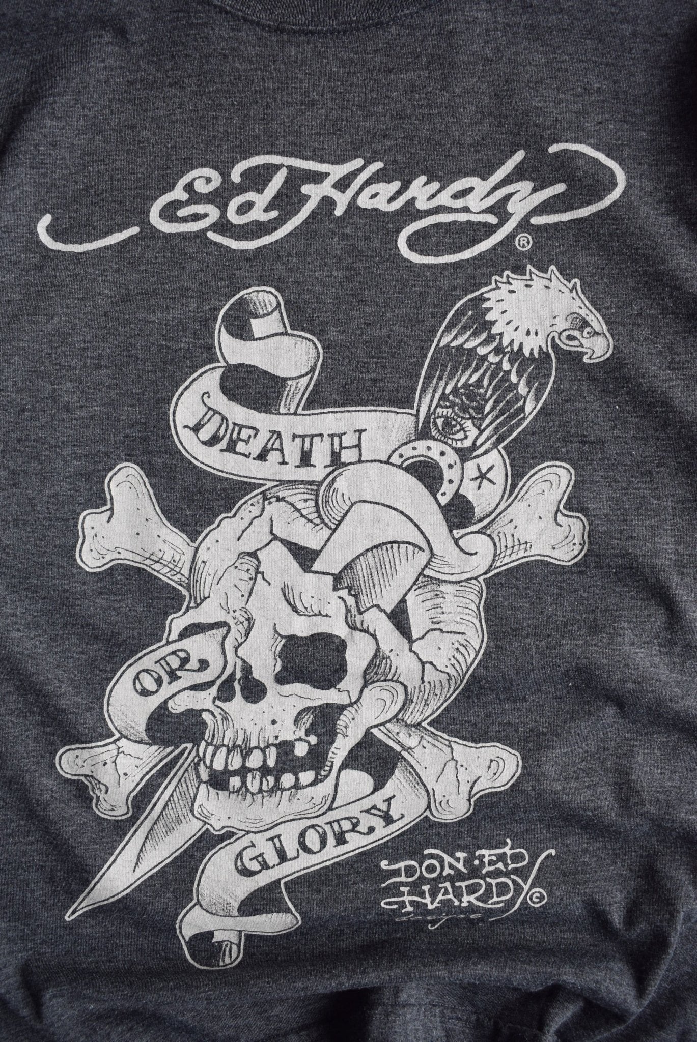 Vintage Ed Hardy Graphic Tee (S/M) - Retrospective Store
