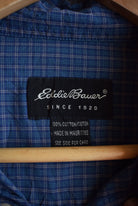 Vintage Eddie Bauer Cropped Button Up (L) - Retrospective Store