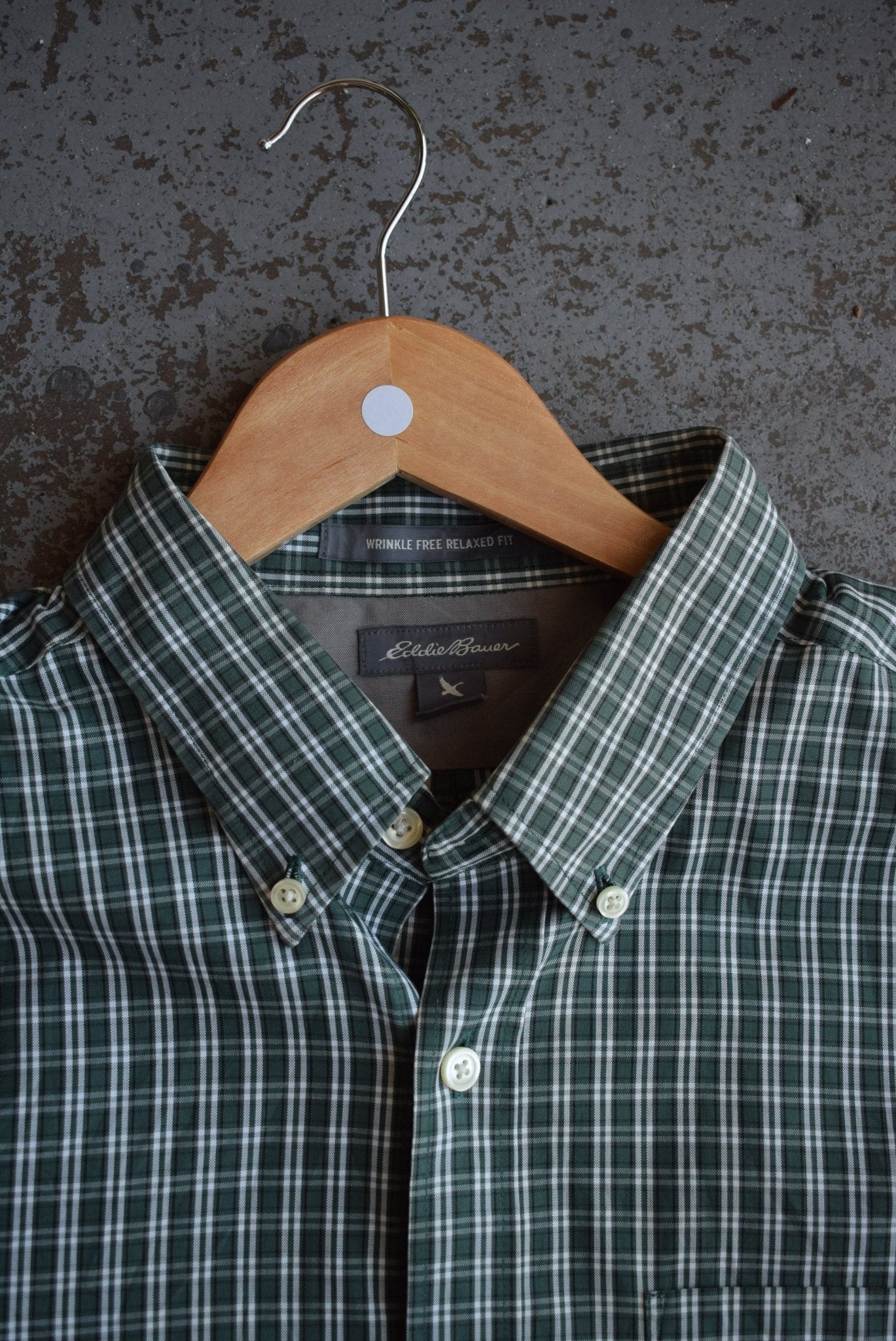 Vintage Eddie Bauer Cropped Button Up (L) - Retrospective Store