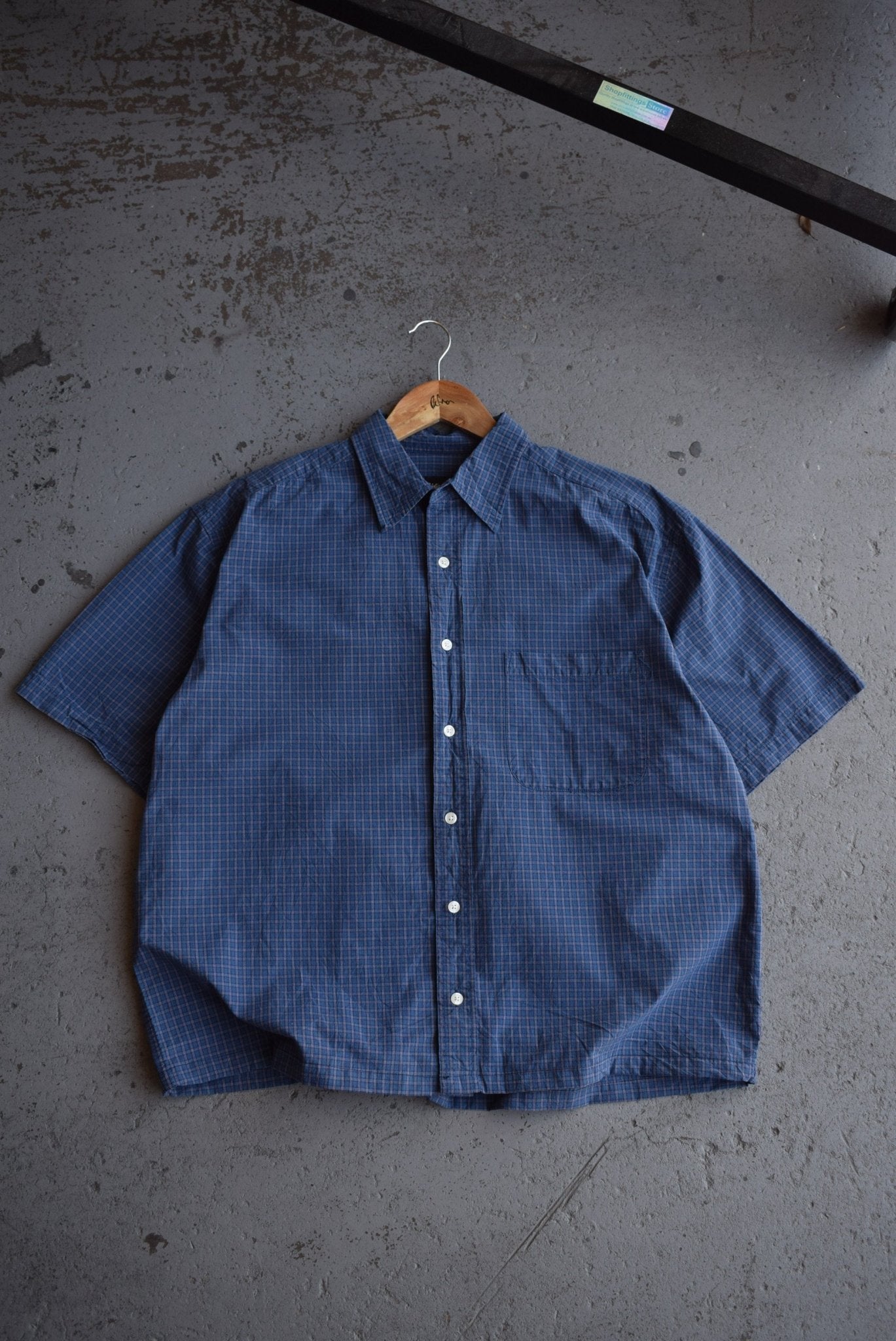 Vintage Eddie Bauer Cropped Button Up (L) - Retrospective Store