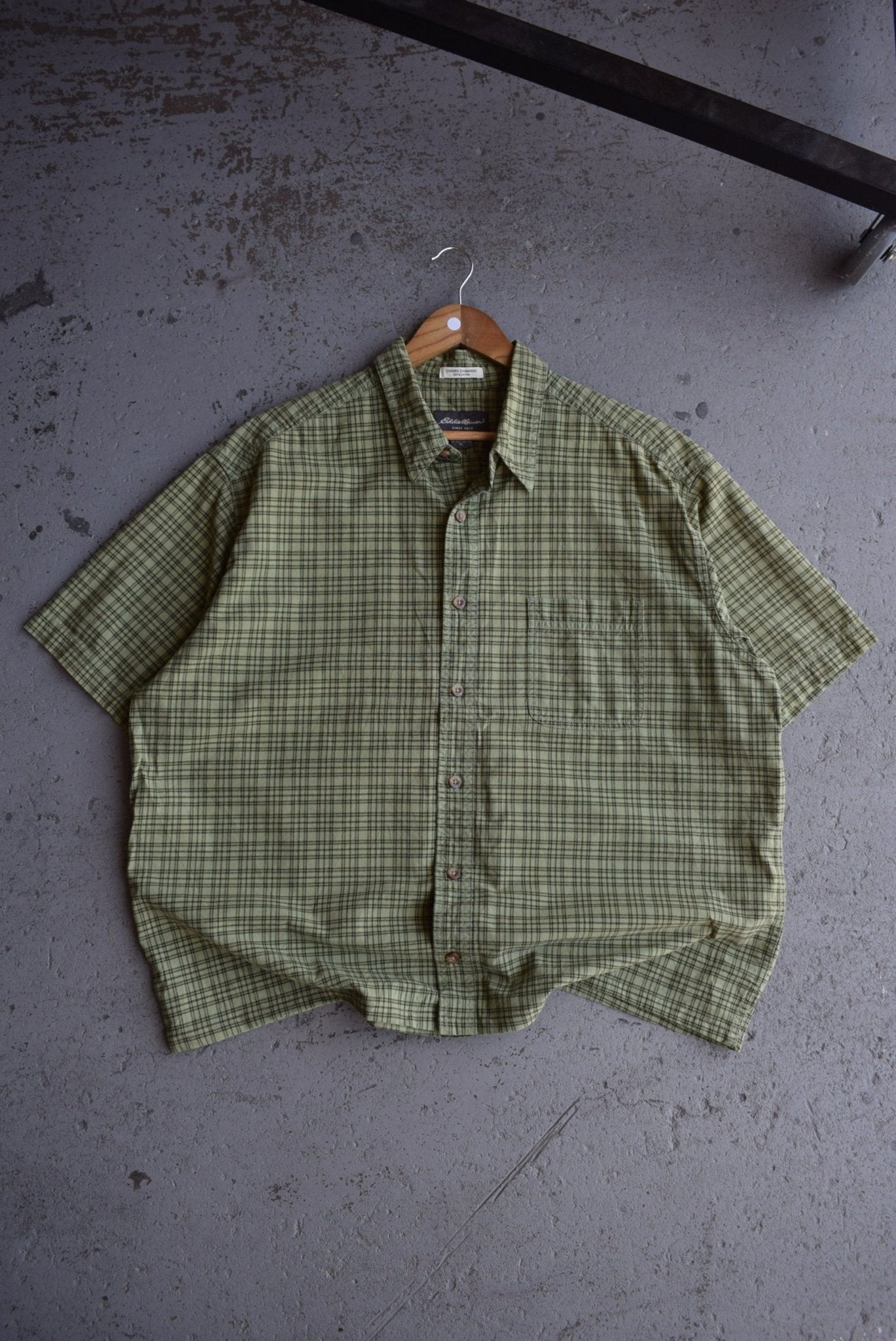 Vintage Eddie Bauer Cropped Button Up (XL) - Retrospective Store