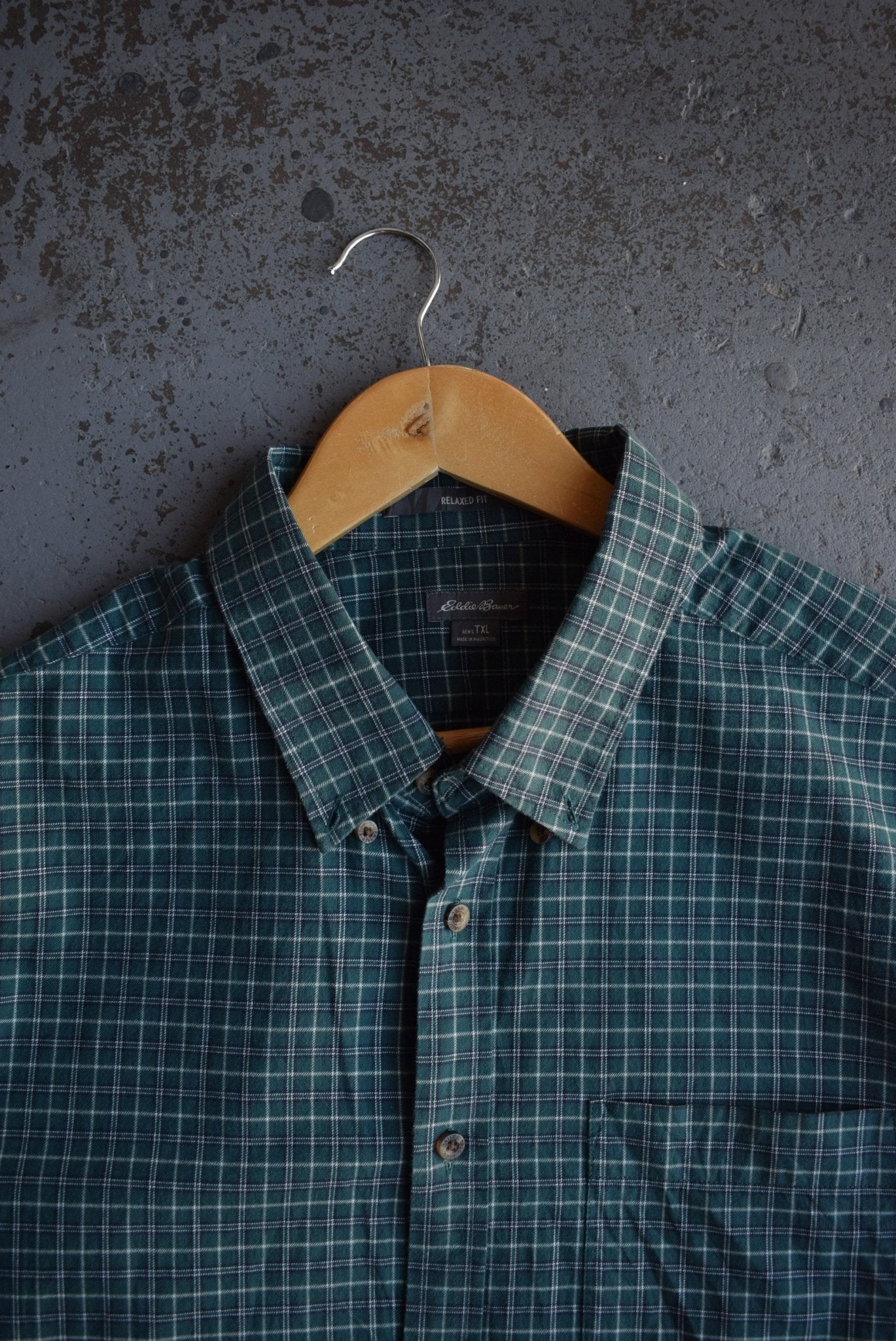 Vintage Eddie Bauer Cropped Button Up (XL) - Retrospective Store