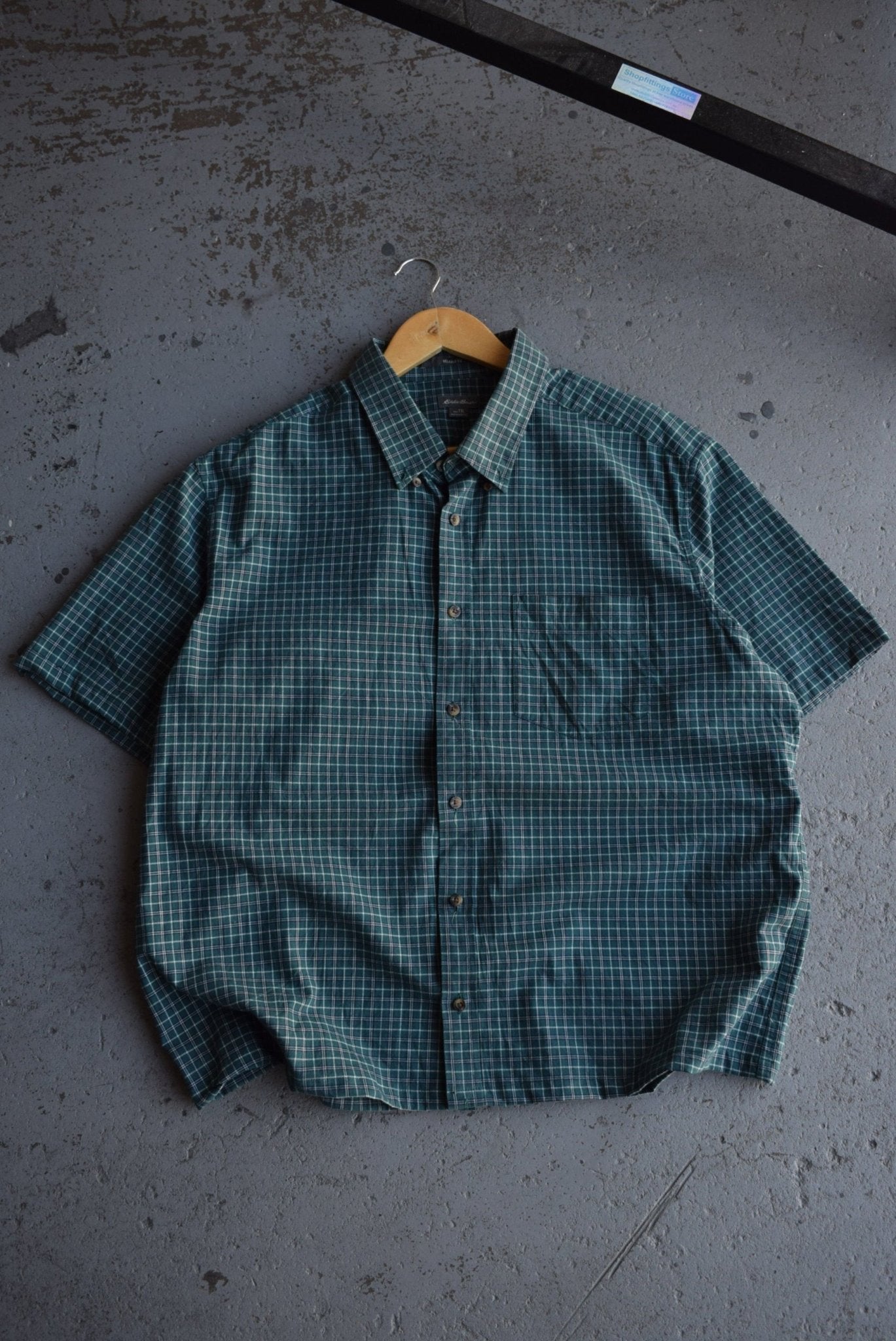 Vintage Eddie Bauer Cropped Button Up (XL) - Retrospective Store