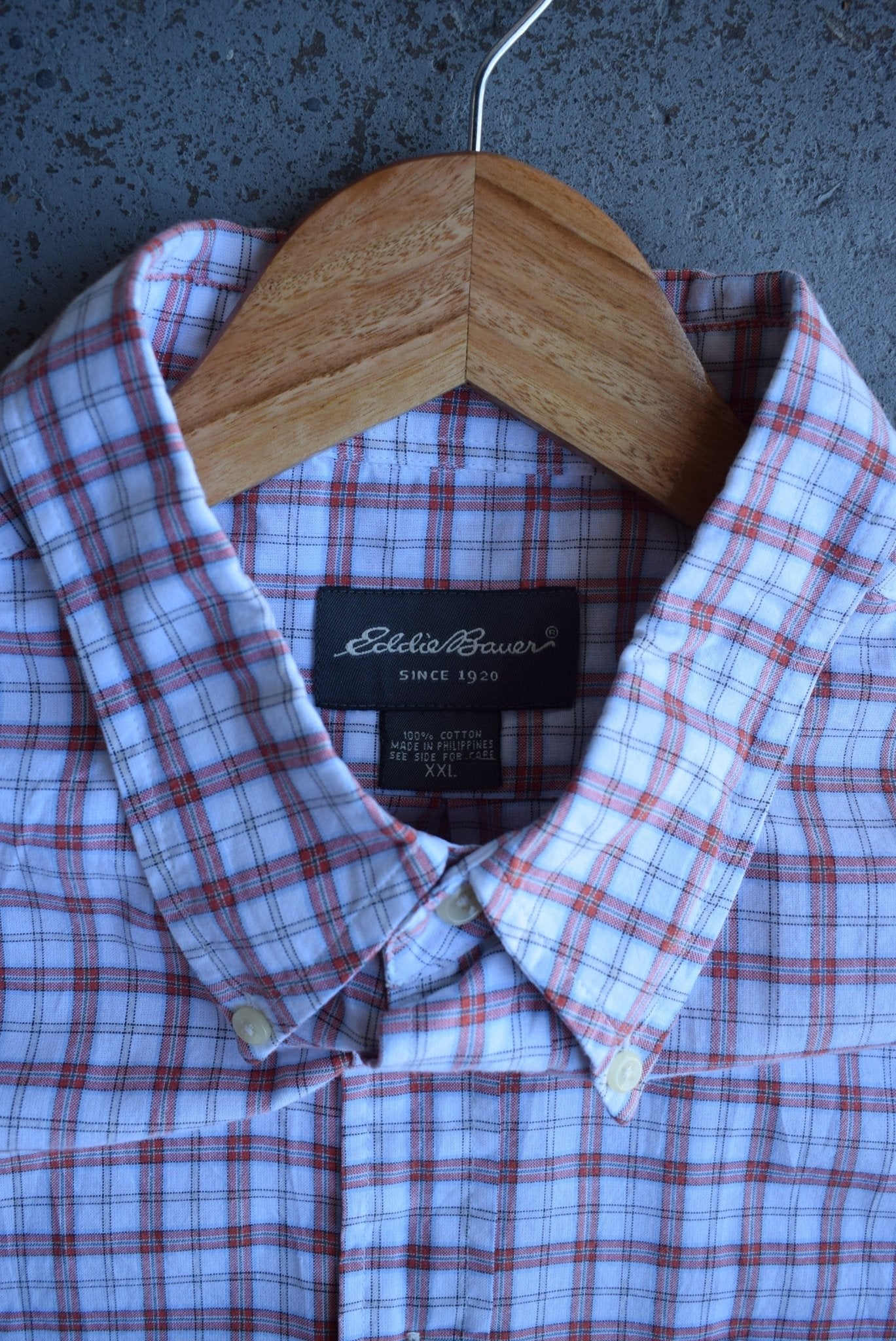 Vintage Eddie Bauer Cropped Button Up (XXL) - Retrospective Store