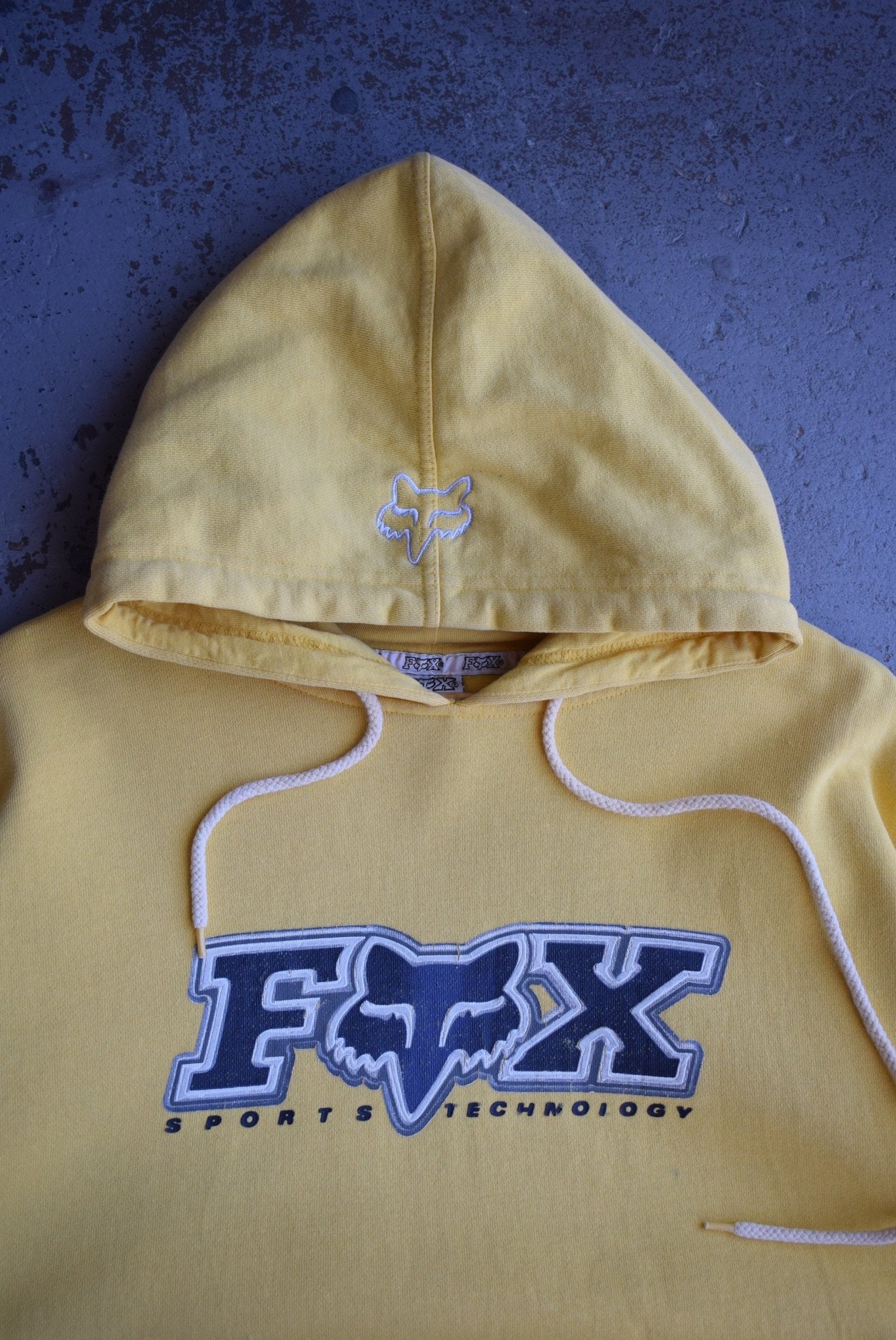 Vintage Fox Racing Spellout Hoodie (XL/XXL) - Retrospective Store