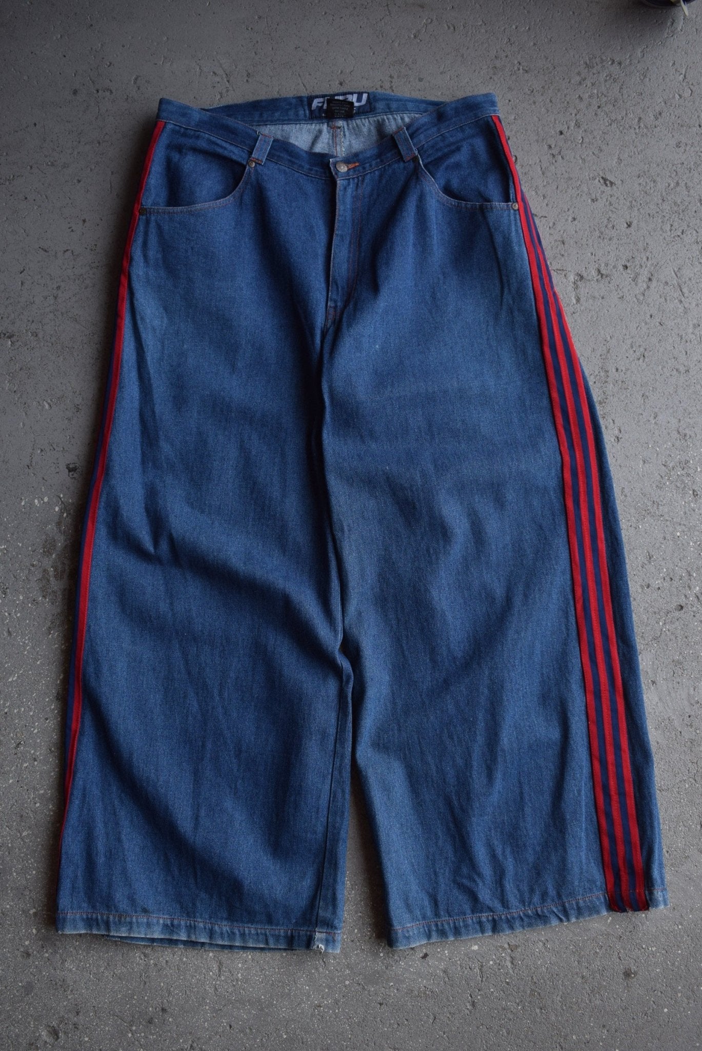 Vintage FUBU Baggy Jeans (36) - Retrospective Store