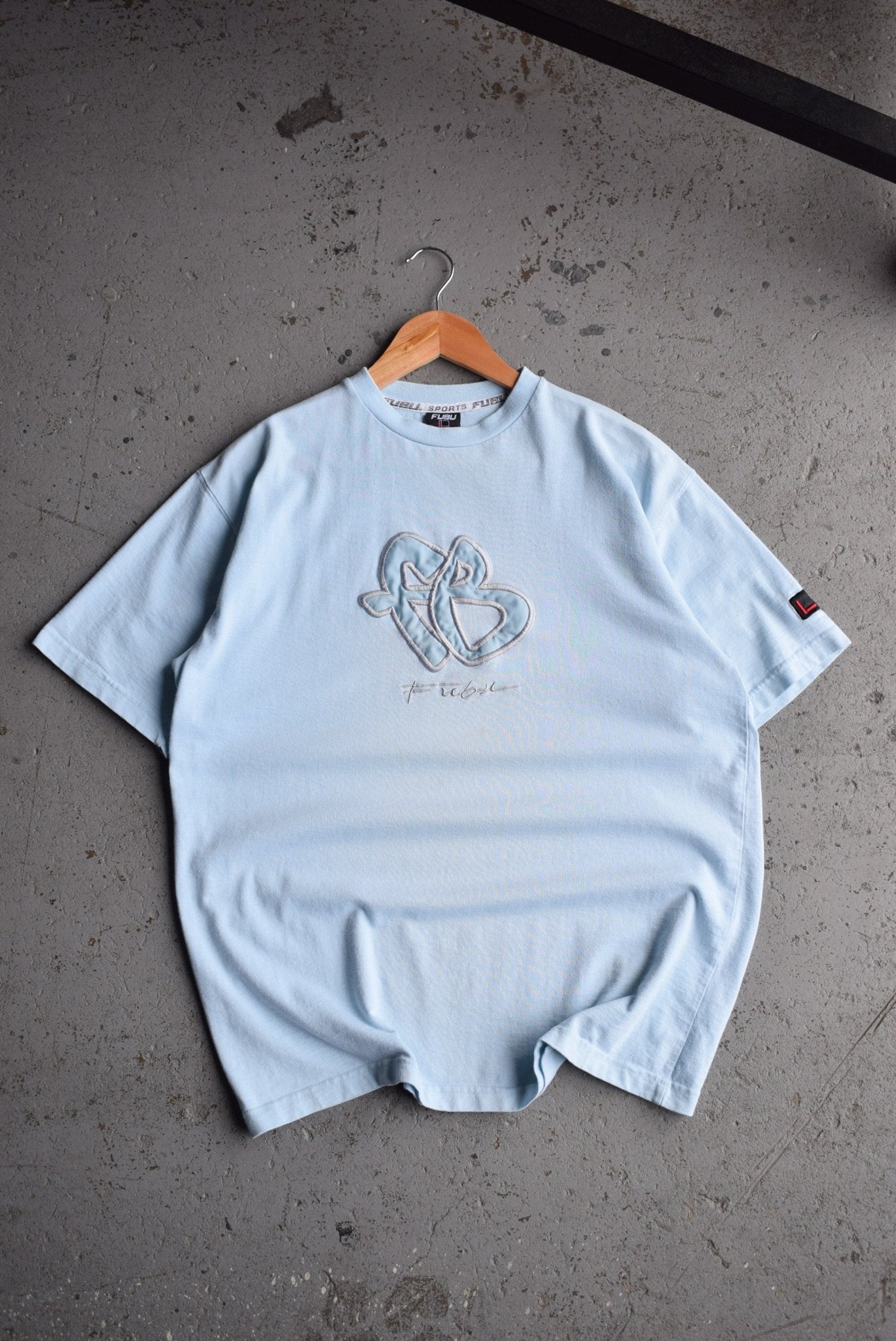 Vintage FUBU Embroidered Spellout Tee (M) - Retrospective Store